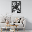 Gothic Style Spider Web Metal Wall Art