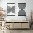 Bohemian Mid Century Modern Metal Wall Art Set