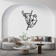 Bull and Bear Metal Wall Art