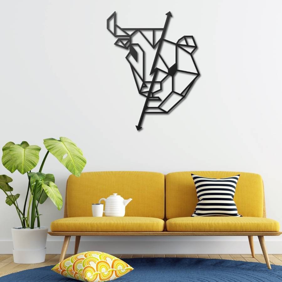 Bull and Bear Metal Wall Art