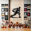 Basketball Player Metal Wall Art