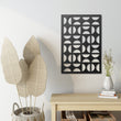 Bauhaus Mid Century Modern Metal Wall Art