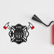 Custom Fire Departmant Metal Wall Sign