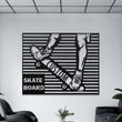 Custom Gift for Skaters Metal Wall Sign