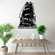 Custom Pirate Ship Metal Wall Art