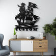 Custom Pirate Ship Metal Wall Art