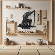 Custom Samurai Metal Wall Art