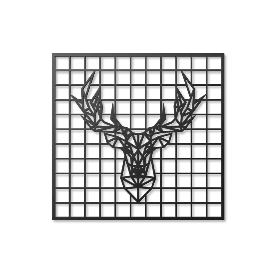 Customizable Deer Pinboard Metal Wall Art
