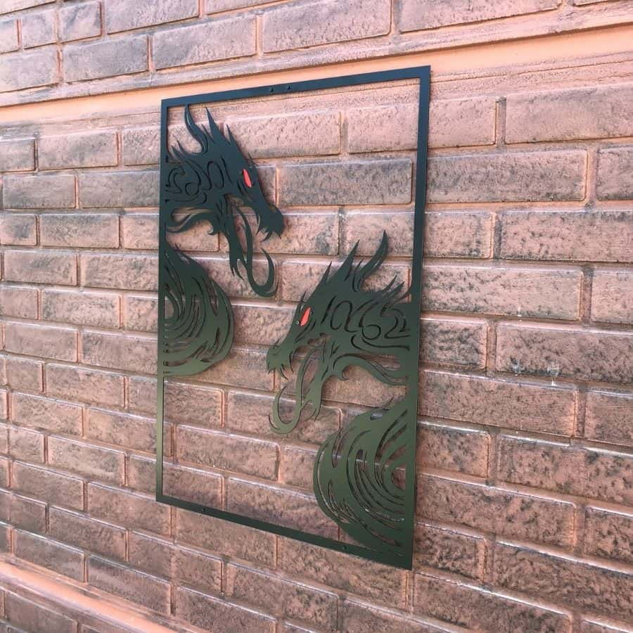 Dragon Metal Wall Art