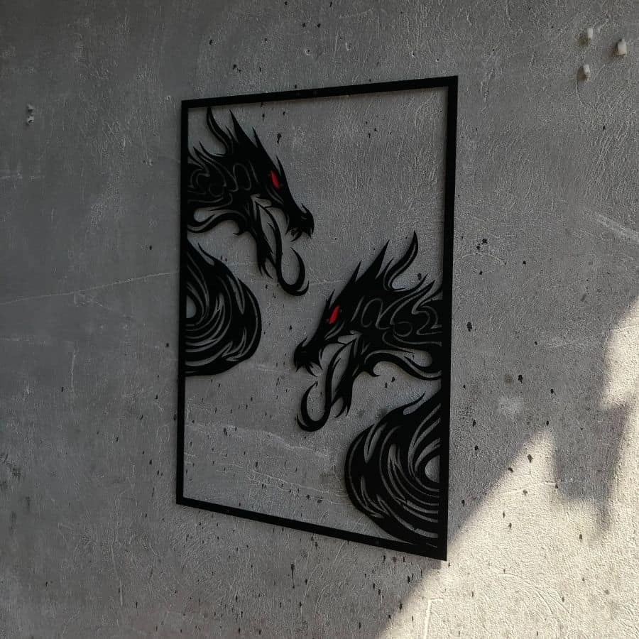 Dragon Metal Wall Art