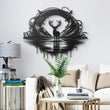 Deer Silhouette Metal Wall Art