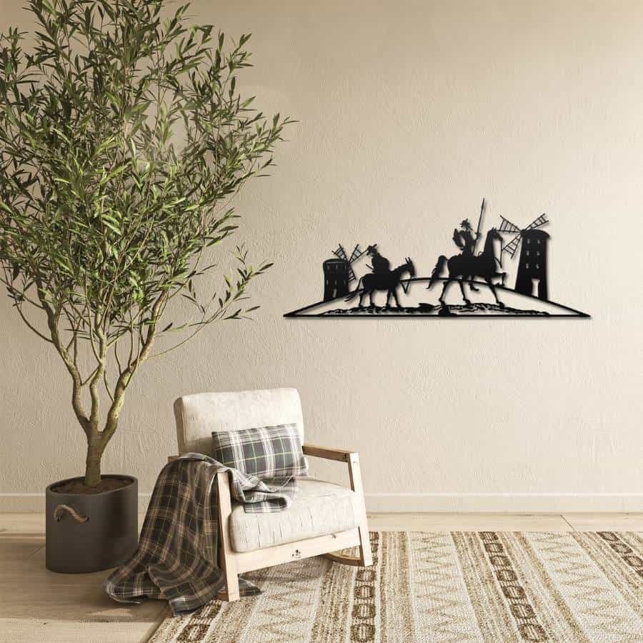 Don Quixote Metal Wall Art Decor don-quixote-metal-wall-art-decor