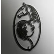 Elegant Horse Metal Wall Art