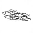 Fish Family Metal Wall Art Decor