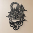 Fantasy City Gothic Metal Wall Art