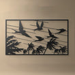 Flying Birds Metal Wall Art