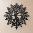 Lotus Dancer Metal Wall Art