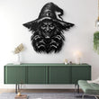 Gothic Witch Metal Wall Art