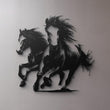 Handcrafted Horse Metal Wall Art