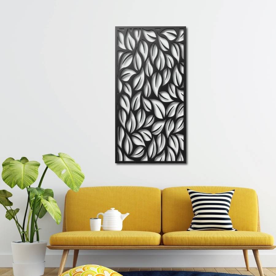 Leaves Abstract Metal Wall Art