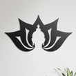 Lotus Buddha Metal Wall Art Decor