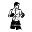 Customizable Boxer Metal Wall Art