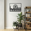London City Metal Wall Art Decor