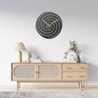 Spiral Metal Wall Clock