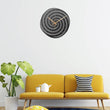 Spiral Metal Wall Clock