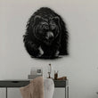 Majestic Bear Metal Wall Art