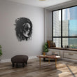 Gothic Woman Metal Wall Art