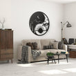 Ying Yang Scenery Metal Wall Art