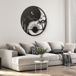 Ying Yang Scenery Metal Wall Art