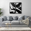 Mid Century Inspired Abstract Metal Wall Art