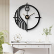 Minimalist Bedside Metal Wall Clock