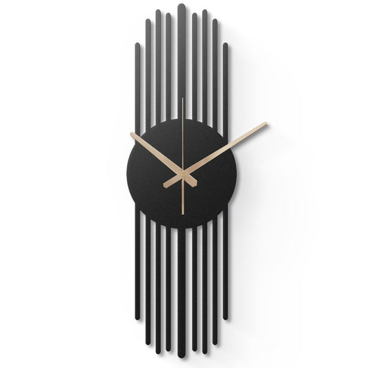 Large Metal Wall Clock for Living Room