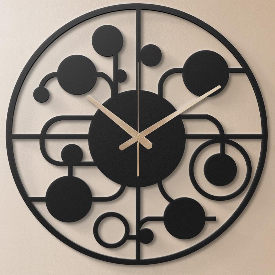 Large Lounge Metal Wall Clock