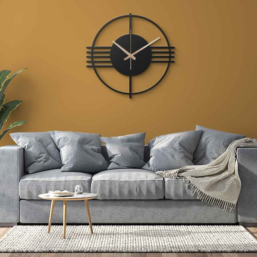 Large Outdoor Metal Wall Clock