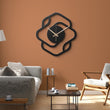 Large Decorative Metal Wall Clock