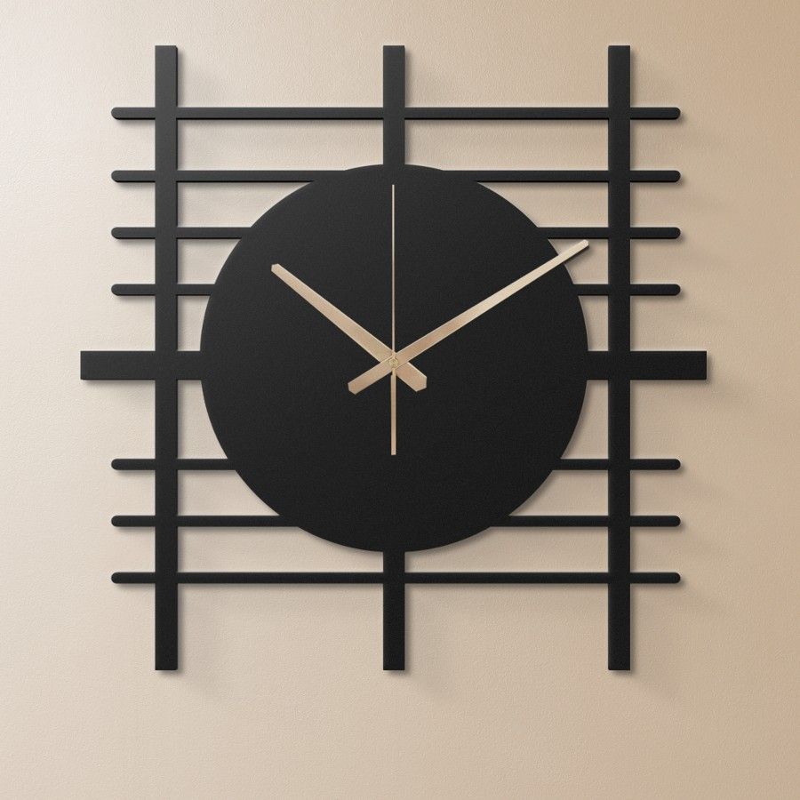 Unique Design Silent Metal Wall Clock