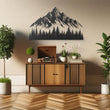 Mountain Forest Metal Wall Art