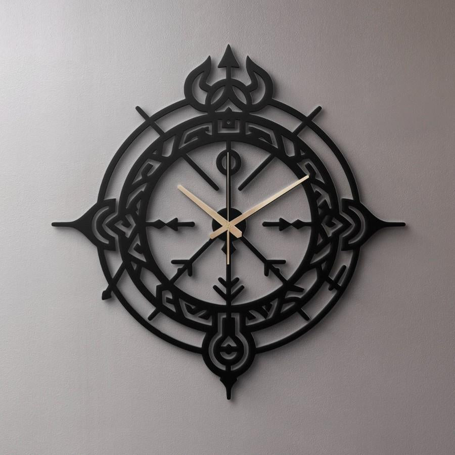 Nordic Metal Wall Clock