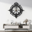 Nordic Metal Wall Clock