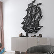 Pirate Ship Metal Wall Art