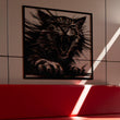 Roaring Tiger Metal Wall Art