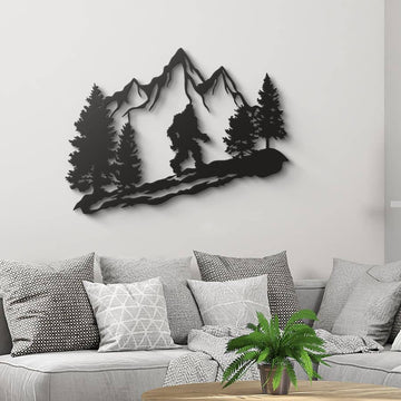 Sasquatch Metal Wall Art