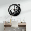 Silent Decorative Metal Wall Clock