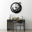 Silent Decorative Metal Wall Clock