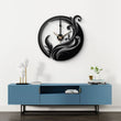 Silent Decorative Metal Wall Clock