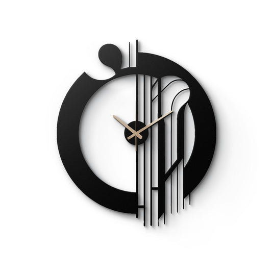 Simple and Stylish Metal Wall Clock